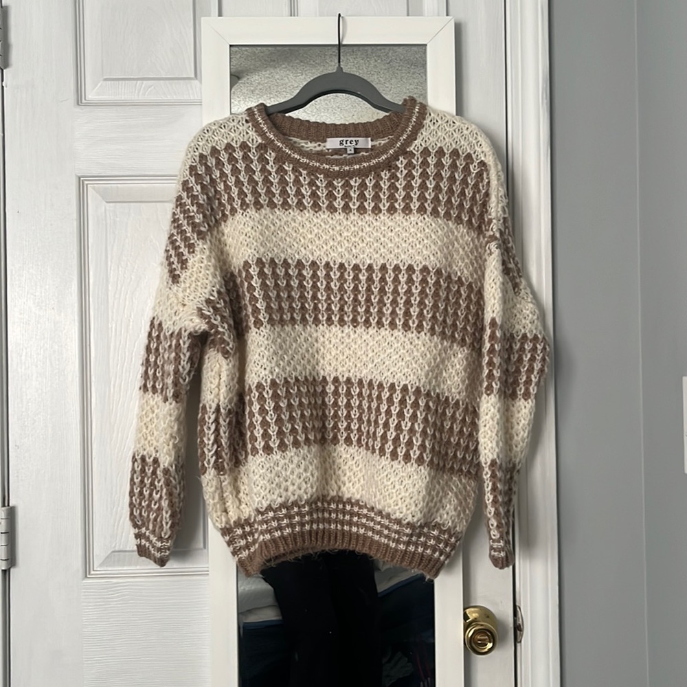Grey Bandit Sweater